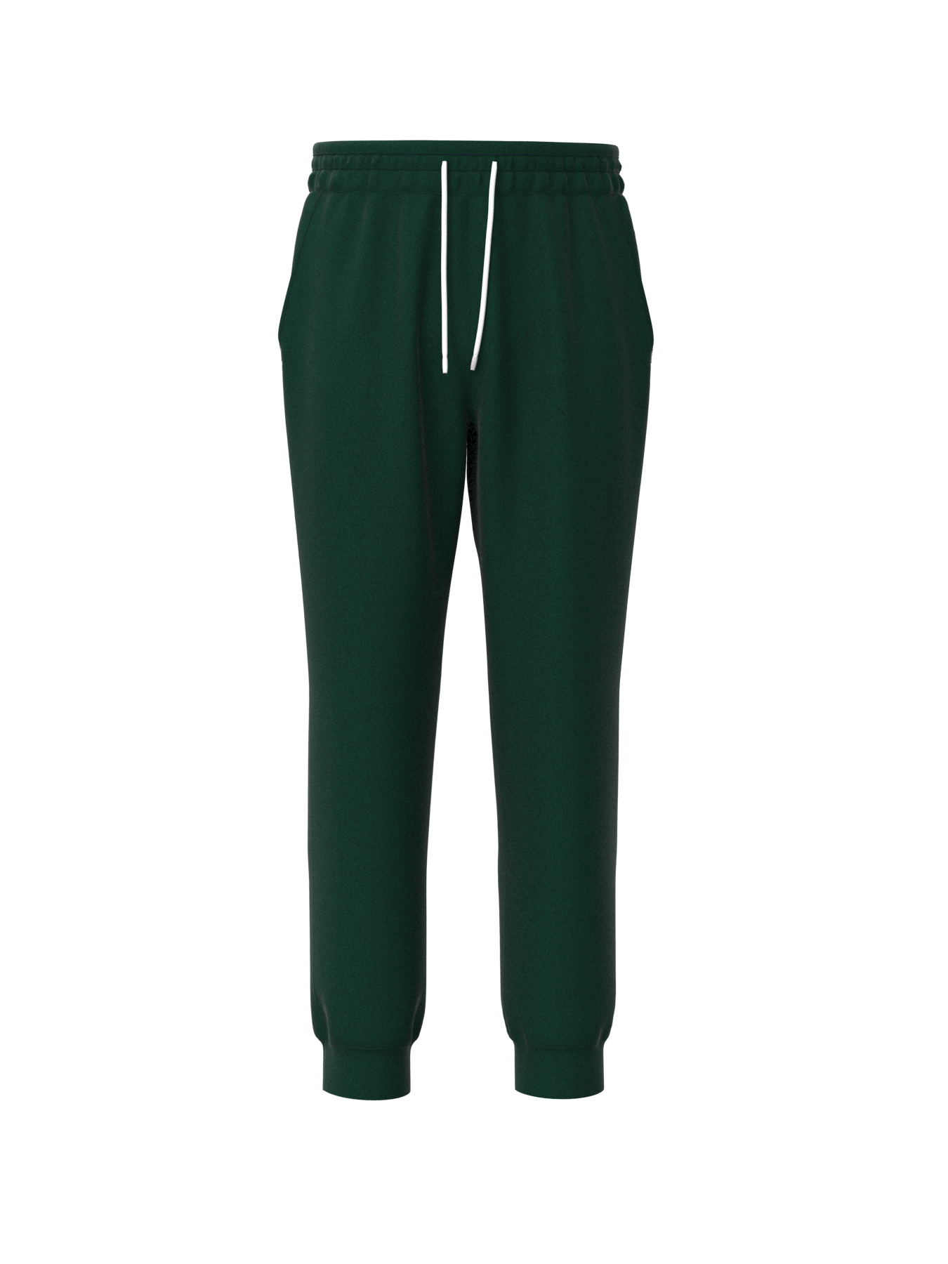 Men's Winter Trendy Elastic Waist Sherpa Fleece Lining Sweatpants Solid Color Jogger Yoga Pants with Drawstring
