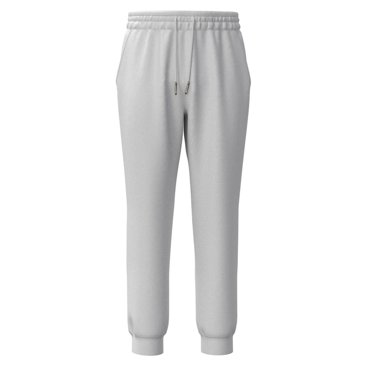 Men's Winter Trendy Elastic Waist Sherpa Fleece Lining Sweatpants Solid Color Jogger Yoga Pants with Drawstring