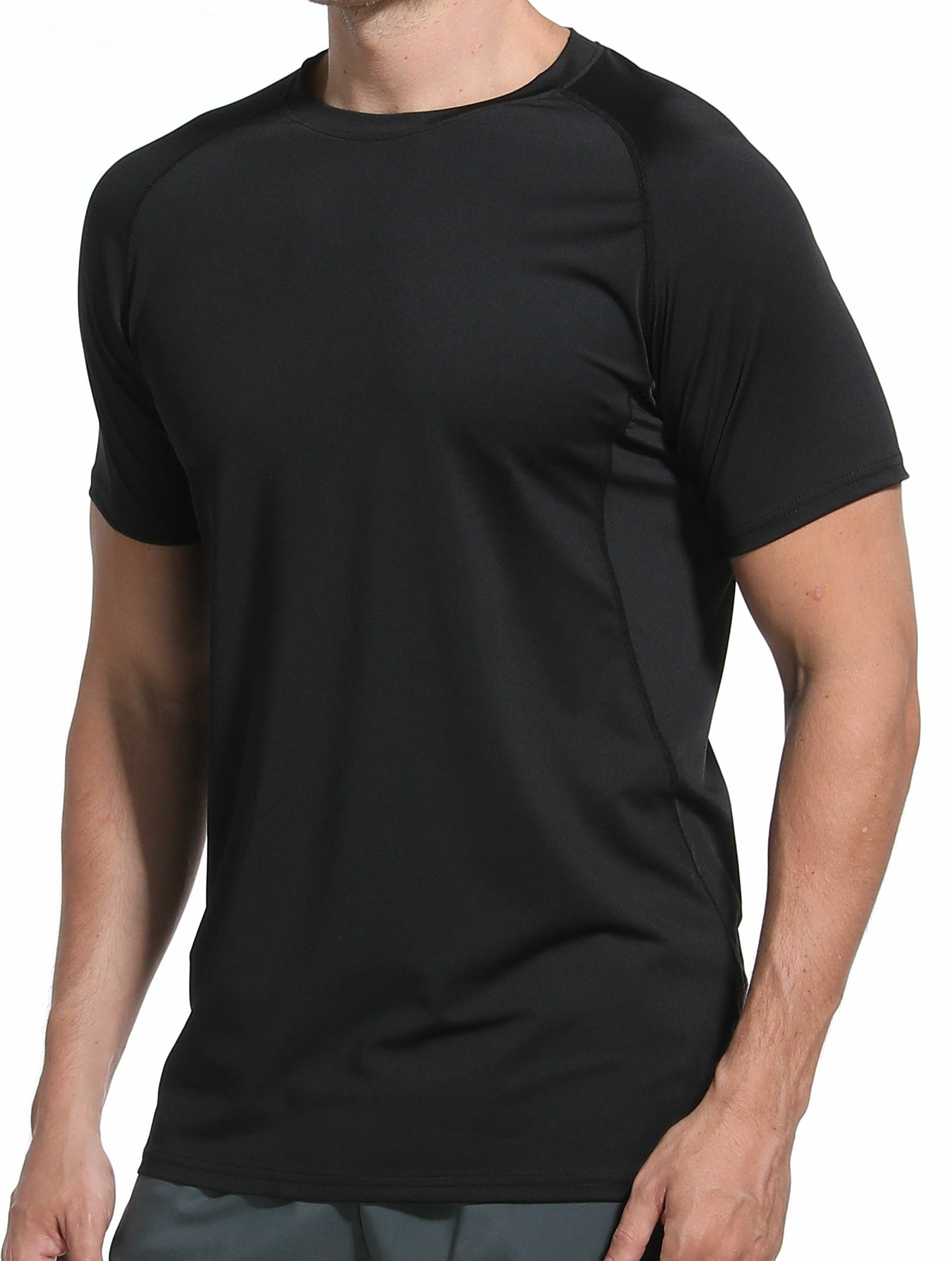 Slim-Fit Running T-Shirt for Men - Stay Dry and Comfortable