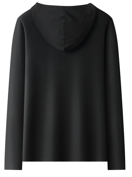 Men's Full Zip Hooded Sweatshirt Clashing Sports Jacket Hoodie