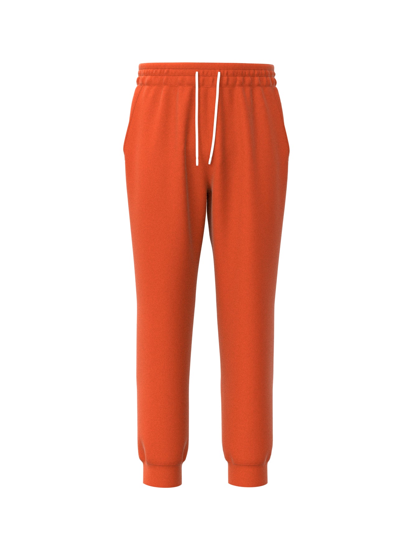 Men's Winter Trendy Elastic Waist Sherpa Fleece Lining Sweatpants Solid Color Jogger Yoga Pants with Drawstring