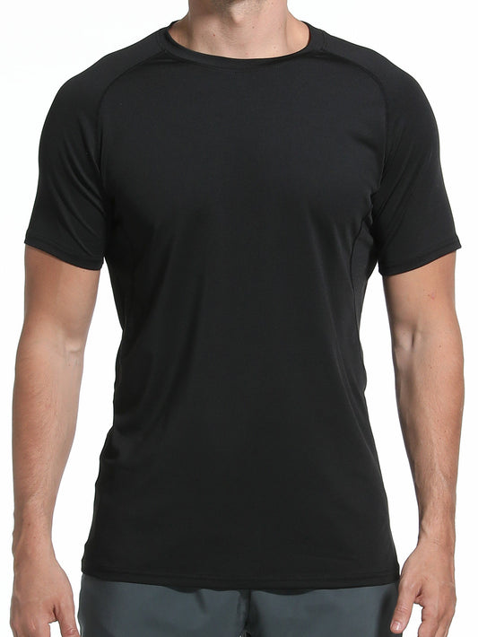 Slim-Fit Running T-Shirt for Men - Stay Dry and Comfortable