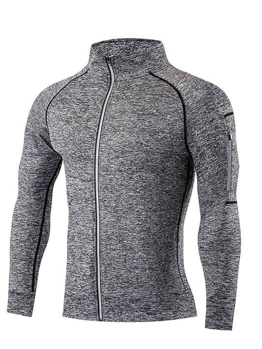 Men's Long Sleeve Tops Running Tops Fishing Shirts Quick Drying Sports Fitness Shirts
