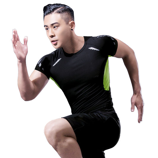 Men's Compression Shirts, Athletic Compression Tops Dry Workout T Shirt, Rash Guard Base Layer Undershirt