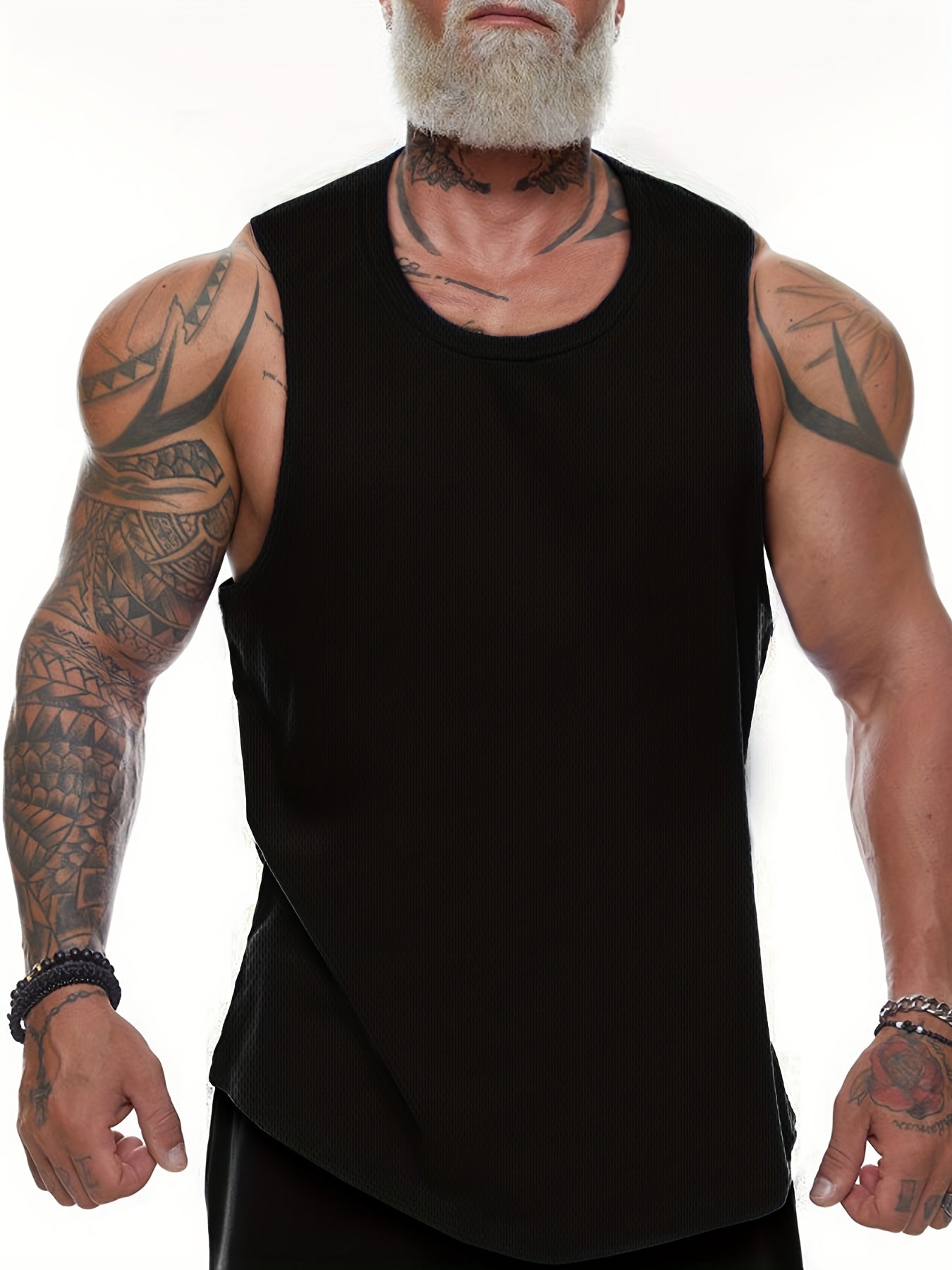 Men's Bodybuilding Tank Top Gym Fitness Workout Training Running T-Shirt Sports Quick Dry Top