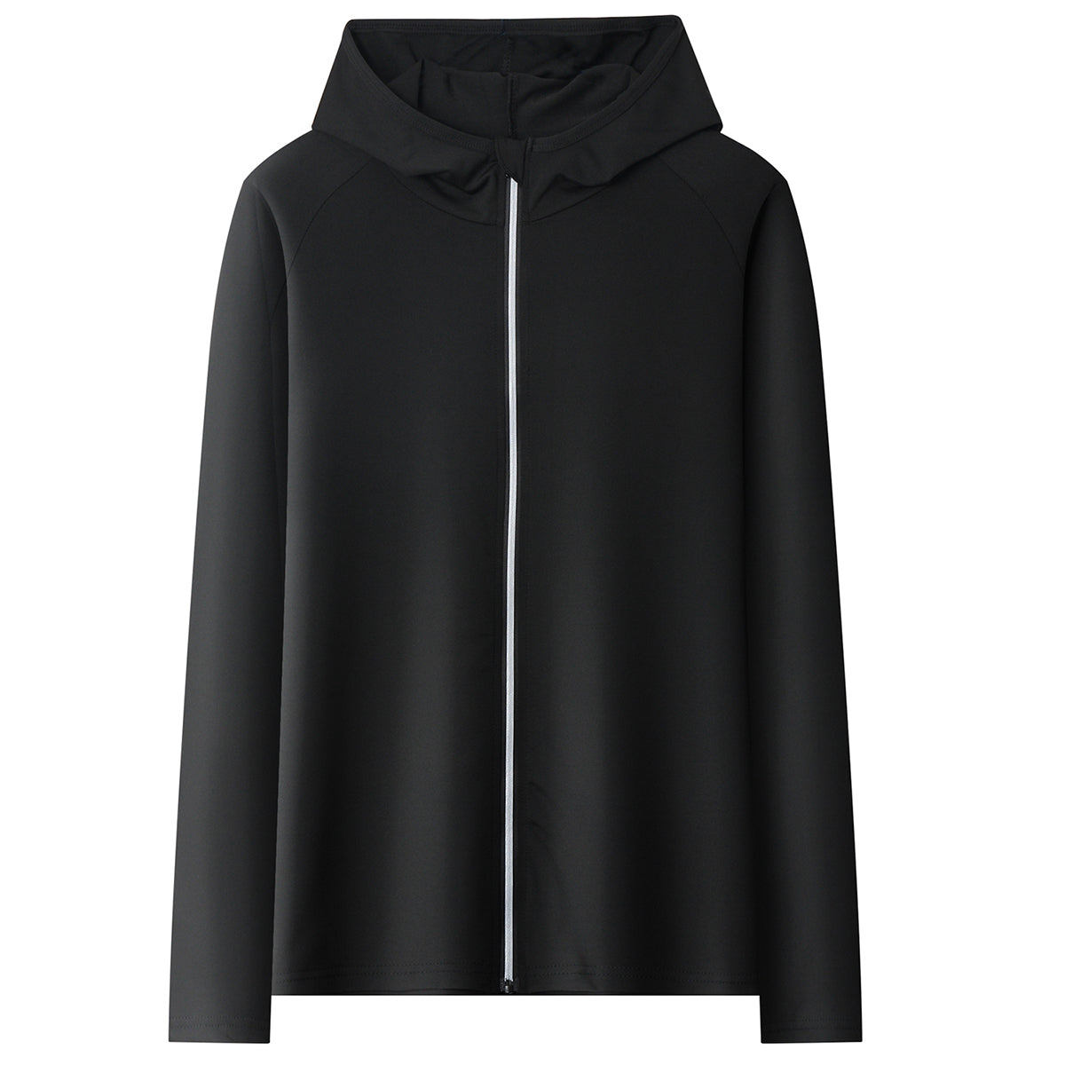Men's Full Zip Hooded Sweatshirt Clashing Sports Jacket Hoodie