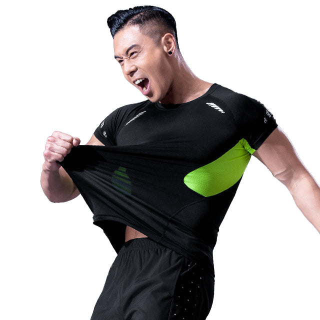Men's Compression Shirts, Athletic Compression Tops Dry Workout T Shirt, Rash Guard Base Layer Undershirt