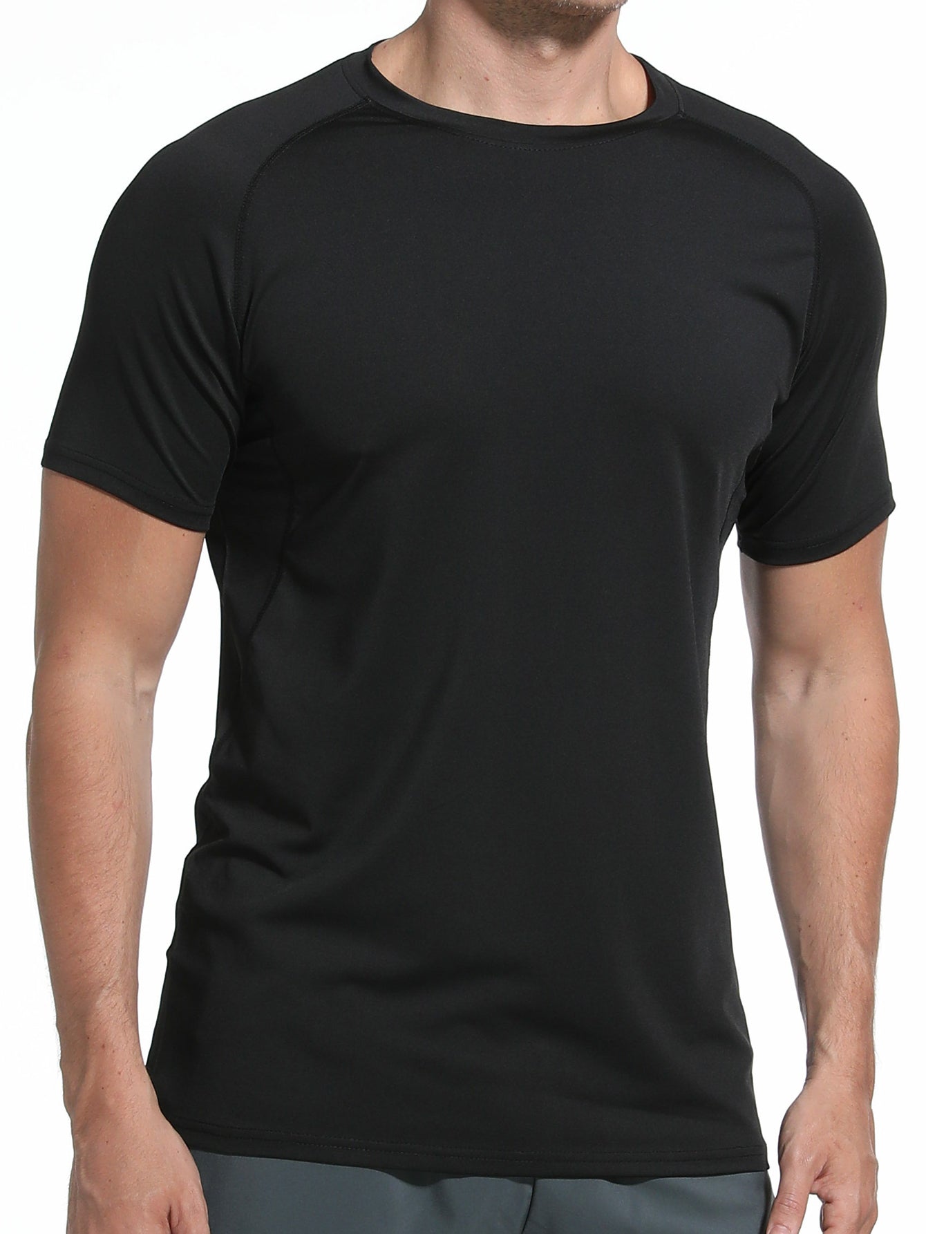 Slim-Fit Running T-Shirt for Men - Stay Dry and Comfortable