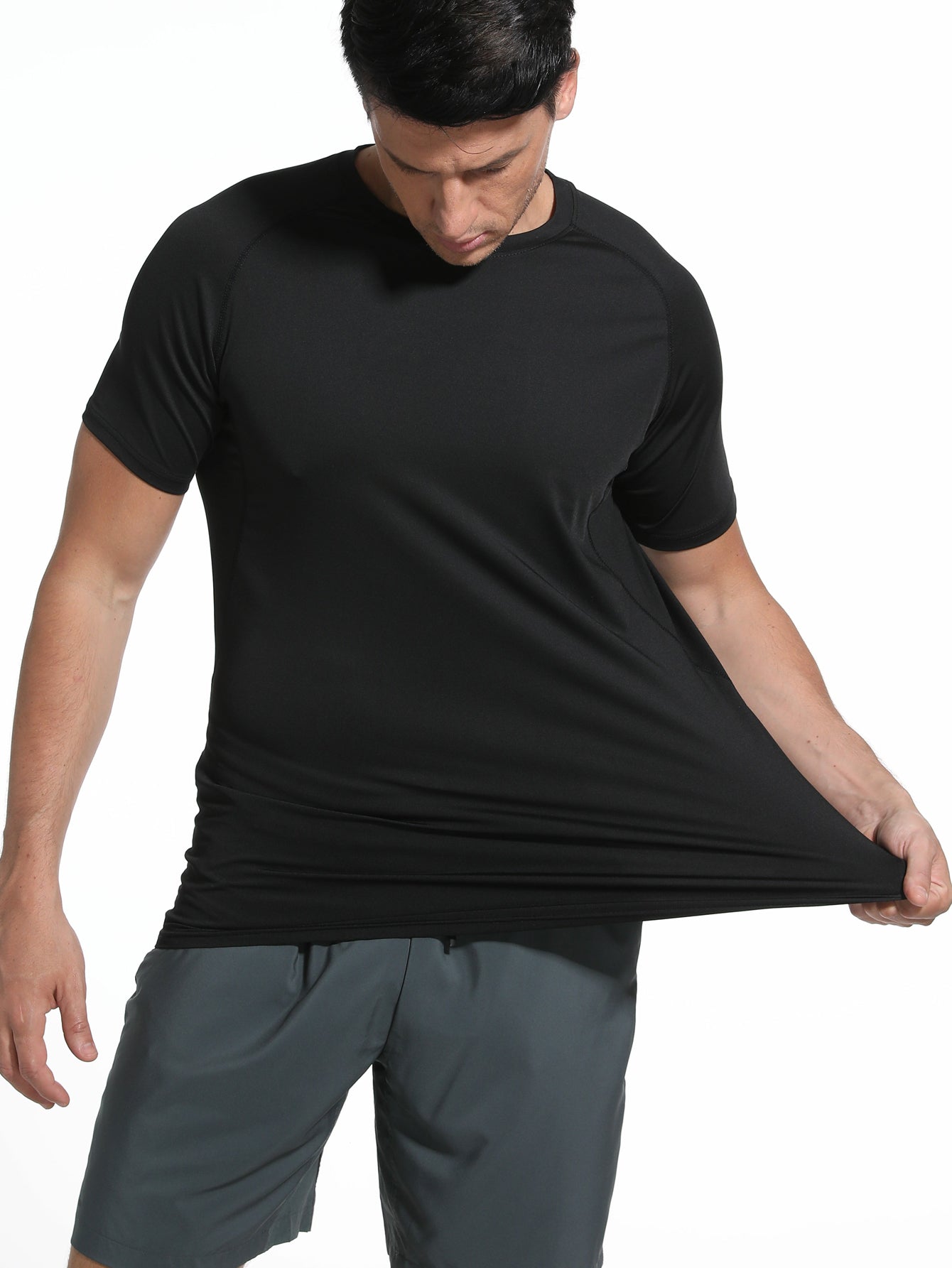 Slim-Fit Running T-Shirt for Men - Stay Dry and Comfortable