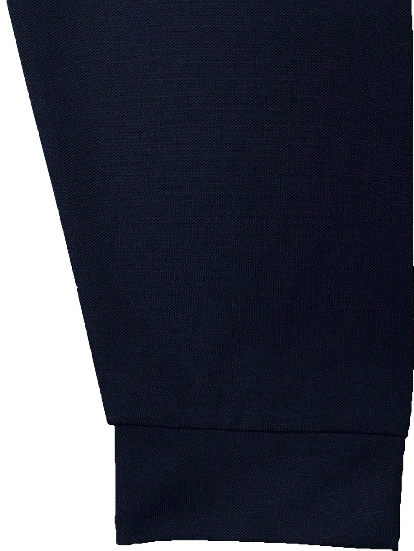 Plus Size Men's Fashion Polo Long-Sleeve Shirt, Breathable and Comfortable, Ideal for Multiple Occasions