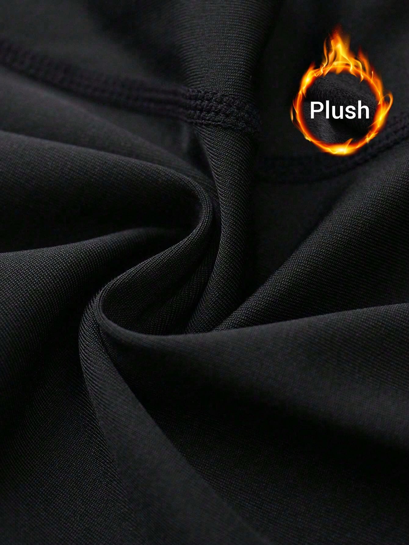 Men's Thermal Compression Pants Fleece Lined Sports Tights Athletic Leggings Base Layer Bottoms Cold Weather Gear