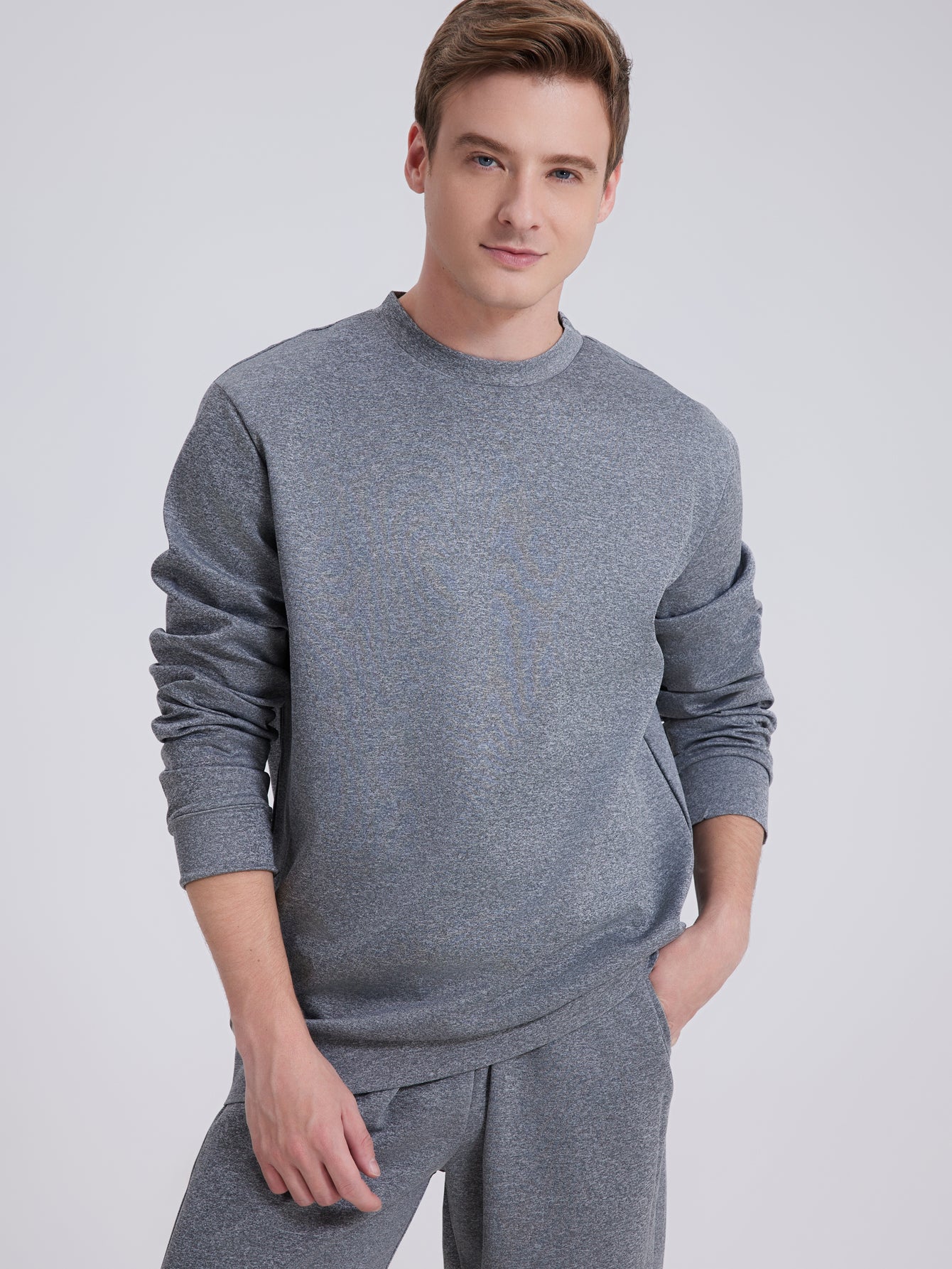 Men's Sweatshirts, Moisture Wicking & Breathable, Crewneck Sweatshirt
