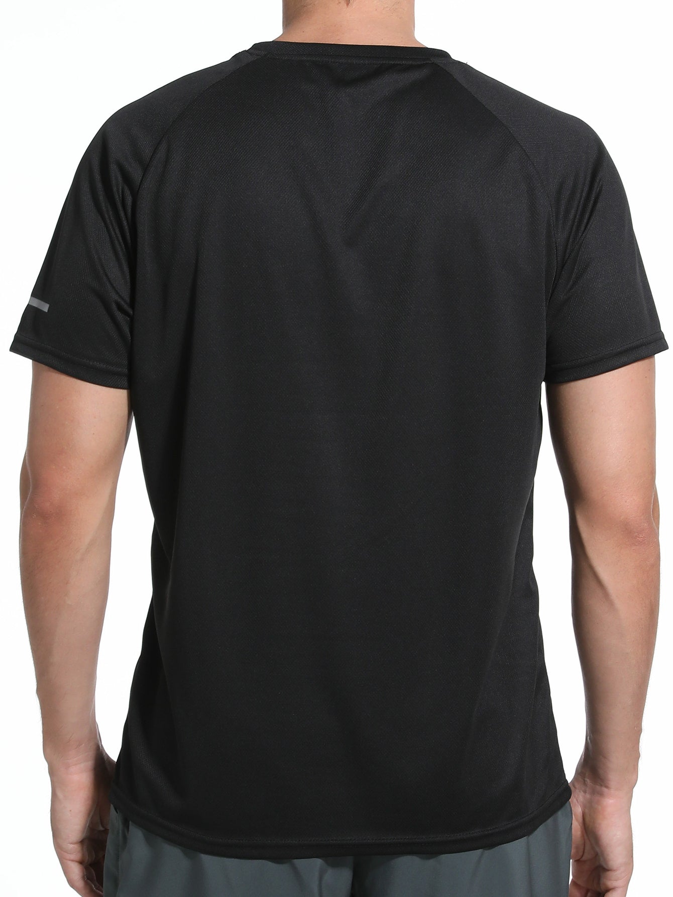 Men’s Active Quick Dry Crew Neck T Shirts | Athletic Running Gym Workout Short Sleeve Tee Tops Bulk