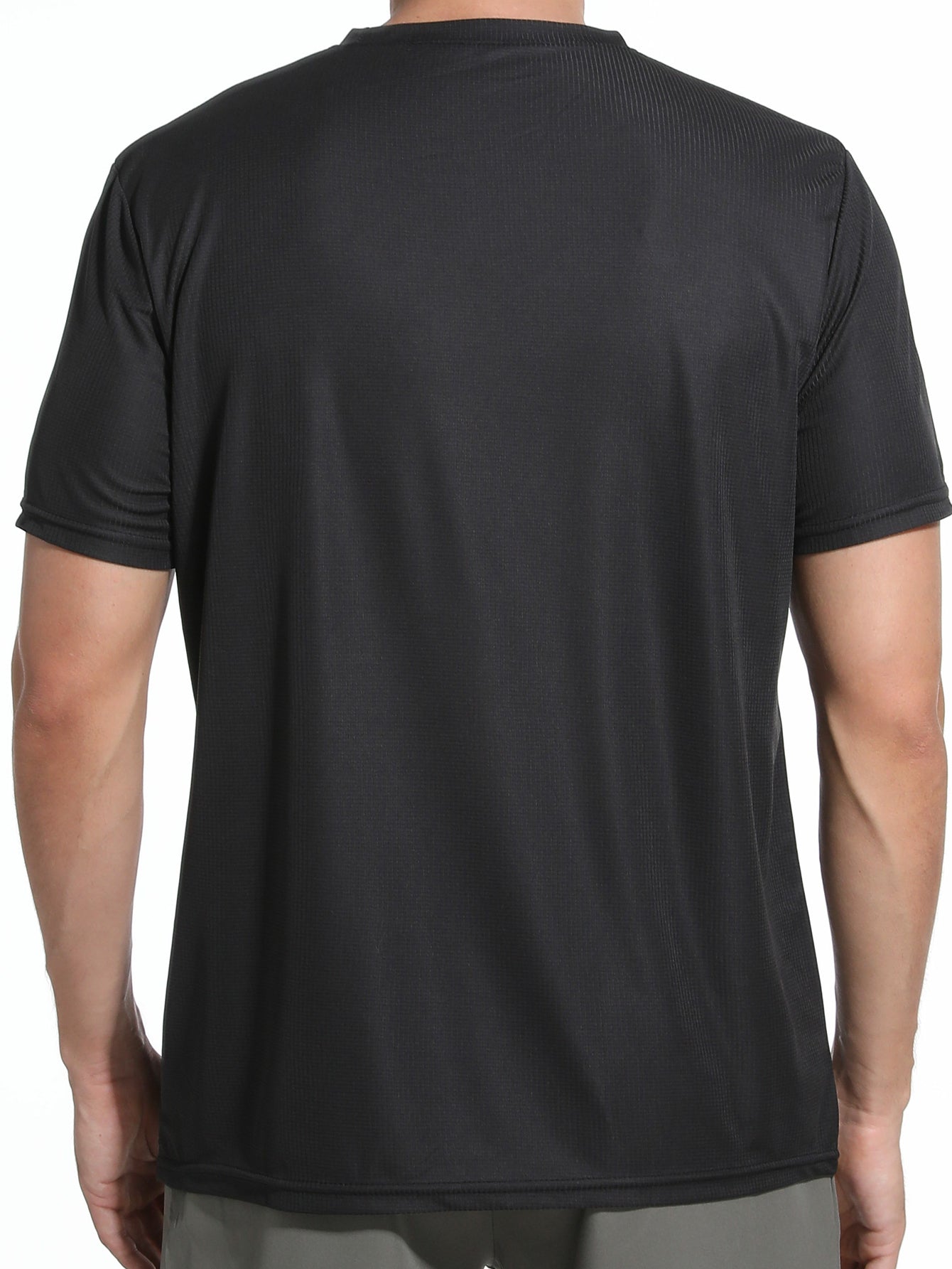 Men's Quick - Dry & Breathable Crew Neck Short - Sleeve for Sports & Daily
